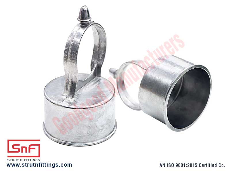 Chain Link Fence Fittings manufacturers India Line Post Cap  suppliers exporters in India Ludhiana