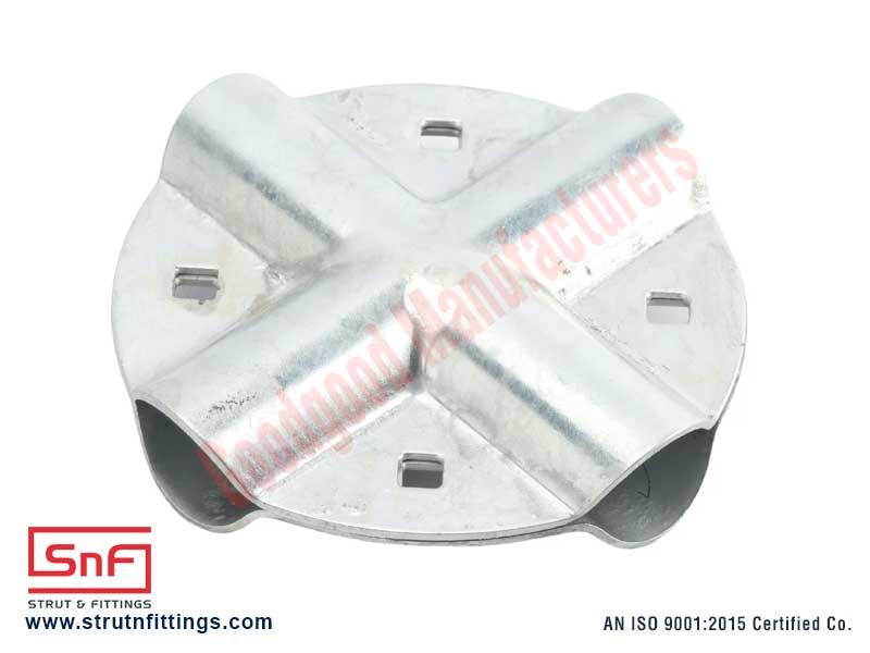 Chain Link Fence Fittings manufacturers India 4 Way Connector Bracket suppliers exporters in India Ludhiana