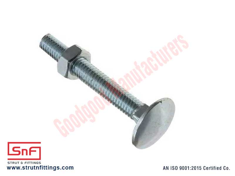 Chain Link Fence Fittings manufacturers India Carriage Bolt suppliers exporters in India Ludhiana