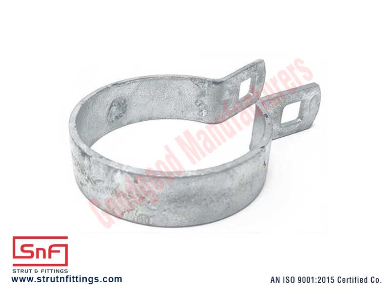 Chain Link Fence Fittings manufacturers India Chain Link Fence Flat Brace Bands  suppliers exporters in India Ludhiana