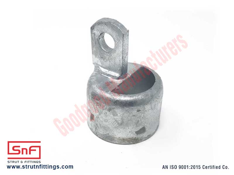 Chain Link Fence Fittings manufacturers India Chain Link Fence Rail End Straight Cups  suppliers exporters in India Ludhiana