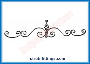 Wrought Iron Gate Tops manufacturers India Gate Grill Overthrows suppliers exporters in India Ludhiana