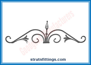 Wrought Iron Gate Tops manufacturers India Gate Grill Overthrows suppliers exporters in India Ludhiana