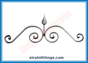 Wrought Iron Gate Tops manufacturers India Gate Grill Overthrows suppliers exporters in India Ludhiana