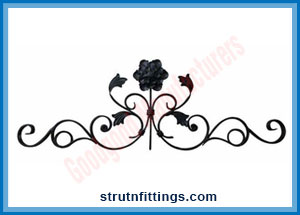 Wrought Iron Gate Tops manufacturers India Gate Grill Overthrows suppliers exporters in India Ludhiana