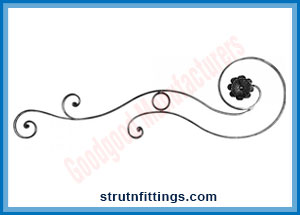 Wrought Iron Gate Tops manufacturers India Gate Grill Overthrows suppliers exporters in India Ludhiana