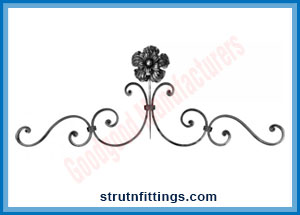 Wrought Iron Gate Tops manufacturers India Gate Grill Overthrows suppliers exporters in India Ludhiana