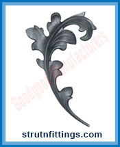 Wrought Iron Leaves & Flowers manufacturers India Gate Grill Leaves and Flowers suppliers exporters in India Ludhiana