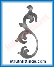 Wrought Iron Leaves & Flowers manufacturers India Gate Grill Leaves and Flowers suppliers exporters in India Ludhiana