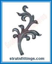 Wrought Iron Leaves & Flowers manufacturers India Gate Grill Leaves and Flowers suppliers exporters in India Ludhiana