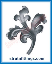 Wrought Iron Leaves & Flowers manufacturers India Gate Grill Leaves and Flowers suppliers exporters in India Ludhiana