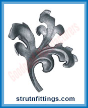 Wrought Iron Leaves & Flowers manufacturers India Gate Grill Leaves and Flowers suppliers exporters in India Ludhiana