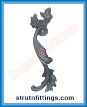 Wrought Iron Leaves & Flowers manufacturers India Gate Grill Leaves and Flowers suppliers exporters in India Ludhiana