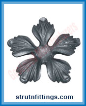 Wrought Iron Leaves & Flowers manufacturers India Gate Grill Leaves and Flowers suppliers exporters in India Ludhiana