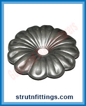 Wrought Iron Leaves & Flowers manufacturers India Gate Grill Leaves and Flowers suppliers exporters in India Ludhiana