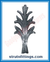 Wrought Iron Leaves & Flowers manufacturers India Gate Grill Leaves and Flowers suppliers exporters in India Ludhiana