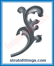 Wrought Iron Leaves & Flowers manufacturers India Gate Grill Leaves and Flowers suppliers exporters in India Ludhiana