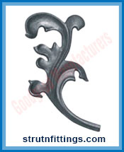 Wrought Iron Leaves & Flowers manufacturers India Gate Grill Leaves and Flowers suppliers exporters in India Ludhiana