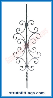 Wrought Iron Panels manufacturers India Gate Grill Fencing and Railing Panels suppliers exporters in India Ludhiana