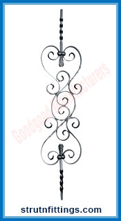 Wrought Iron Panels manufacturers India Gate Grill Fencing and Railing Panels suppliers exporters in India Ludhiana