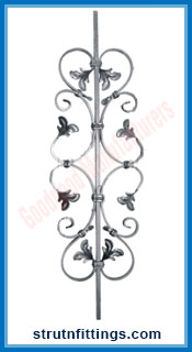 Wrought Iron Panels manufacturers India Gate Grill Fencing and Railing Panels suppliers exporters in India Ludhiana
