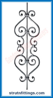 Wrought Iron Panels manufacturers India Gate Grill Fencing and Railing Panels suppliers exporters in India Ludhiana