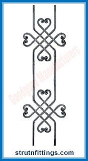 Wrought Iron Panels manufacturers India Gate Grill Fencing and Railing Panels suppliers exporters in India Ludhiana