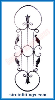 Wrought Iron Panels manufacturers India Gate Grill Fencing and Railing Panels suppliers exporters in India Ludhiana