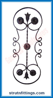 Wrought Iron Panels manufacturers India Gate Grill Fencing and Railing Panels suppliers exporters in India Ludhiana