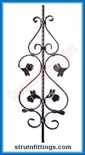 Wrought Iron Panels manufacturers India Gate Grill Fencing and Railing Panels suppliers exporters in India Ludhiana
