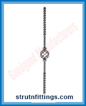 Wrought Iron Pickets manufacturers India Steel Gate Grill Pickets suppliers exporters in India Ludhiana