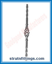 Wrought Iron Pickets manufacturers India Steel Gate Grill Pickets suppliers exporters in India Ludhiana