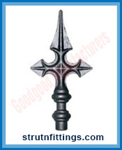 Gate Tops manufacturers India Steel Gate Railheads and Post Tops suppliers exporters in India Ludhiana