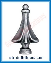 Gate Tops manufacturers India Steel Gate Railheads and Post Tops suppliers exporters in India Ludhiana