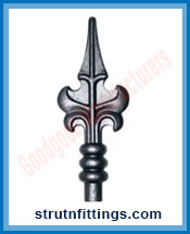 Gate Tops manufacturers India Steel Gate Railheads and Post Tops suppliers exporters in India Ludhiana