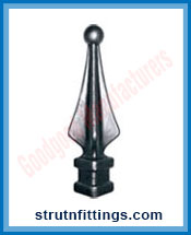 Gate Tops manufacturers India Steel Gate Railheads and Post Tops suppliers exporters in India Ludhiana