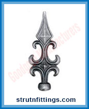 Gate Tops manufacturers India Steel Gate Railheads and Post Tops suppliers exporters in India Ludhiana