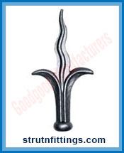 Gate Tops manufacturers India Steel Gate Railheads and Post Tops suppliers exporters in India Ludhiana
