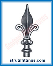 Gate Tops manufacturers India Steel Gate Railheads and Post Tops suppliers exporters in India Ludhiana