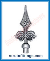 Gate Tops manufacturers India Steel Gate Railheads and Post Tops suppliers exporters in India Ludhiana