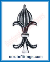 Gate Tops manufacturers India Steel Gate Railheads and Post Tops suppliers exporters in India Ludhiana