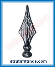 Gate Tops manufacturers India Steel Gate Railheads and Post Tops suppliers exporters in India Ludhiana