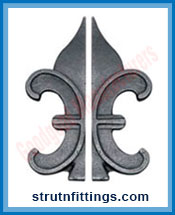 Gate Tops manufacturers India Steel Gate Railheads and Post Tops suppliers exporters in India Ludhiana