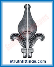 Gate Tops manufacturers India Steel Gate Railheads and Post Tops suppliers exporters in India Ludhiana
