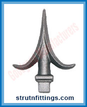 Gate Tops manufacturers India Steel Gate Railheads and Post Tops suppliers exporters in India Ludhiana