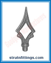 Gate Tops manufacturers India Steel Gate Railheads and Post Tops suppliers exporters in India Ludhiana