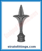 Gate Tops manufacturers India Steel Gate Railheads and Post Tops suppliers exporters in India Ludhiana