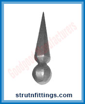 Gate Tops manufacturers India Steel Gate Railheads and Post Tops suppliers exporters in India Ludhiana