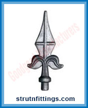 Gate Tops manufacturers India Steel Gate Railheads and Post Tops suppliers exporters in India Ludhiana