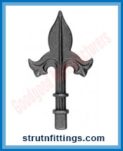 Gate Tops manufacturers India Steel Gate Railheads and Post Tops suppliers exporters in India Ludhiana